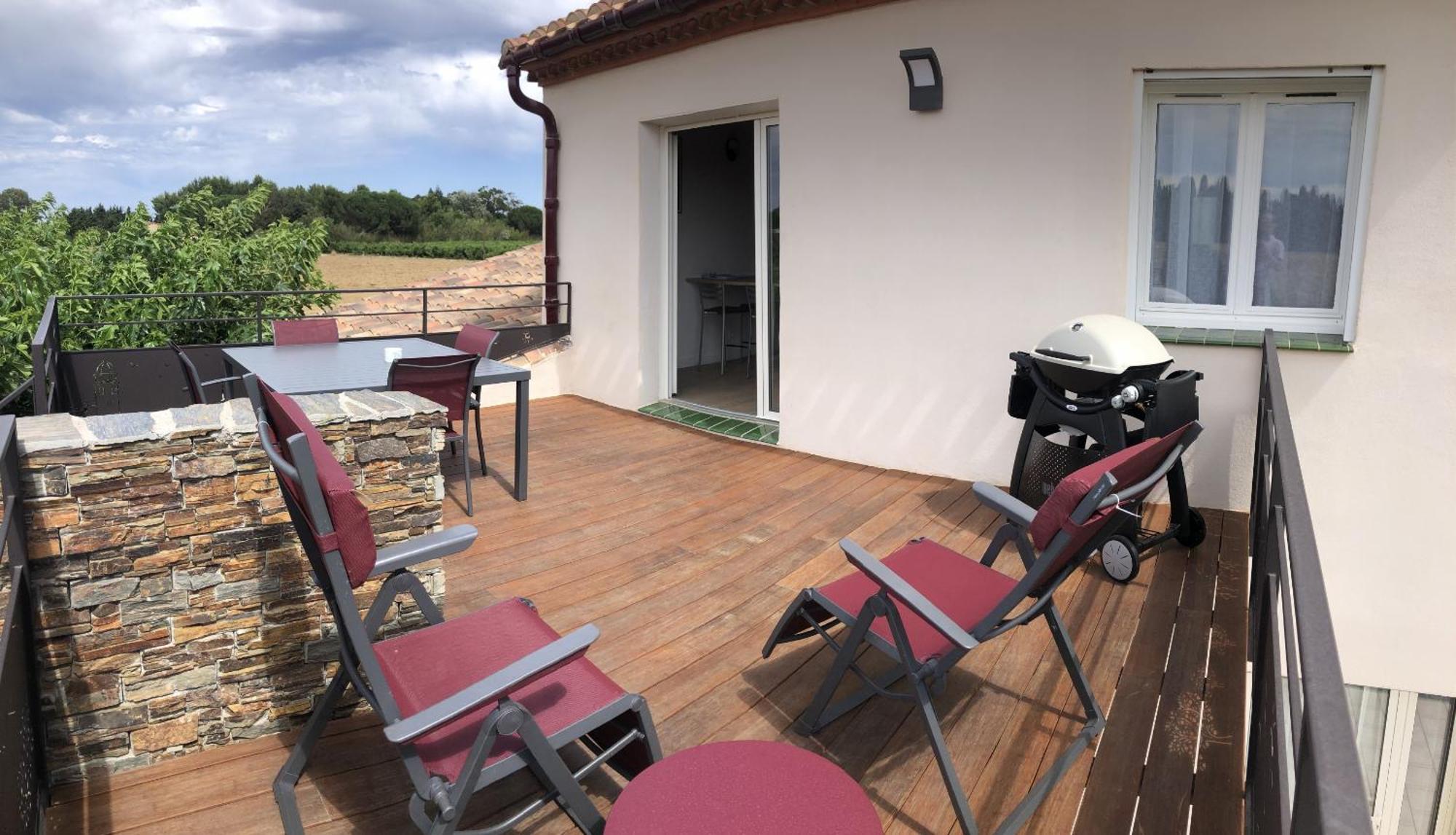 Gites La Catalane Theza Ruang foto